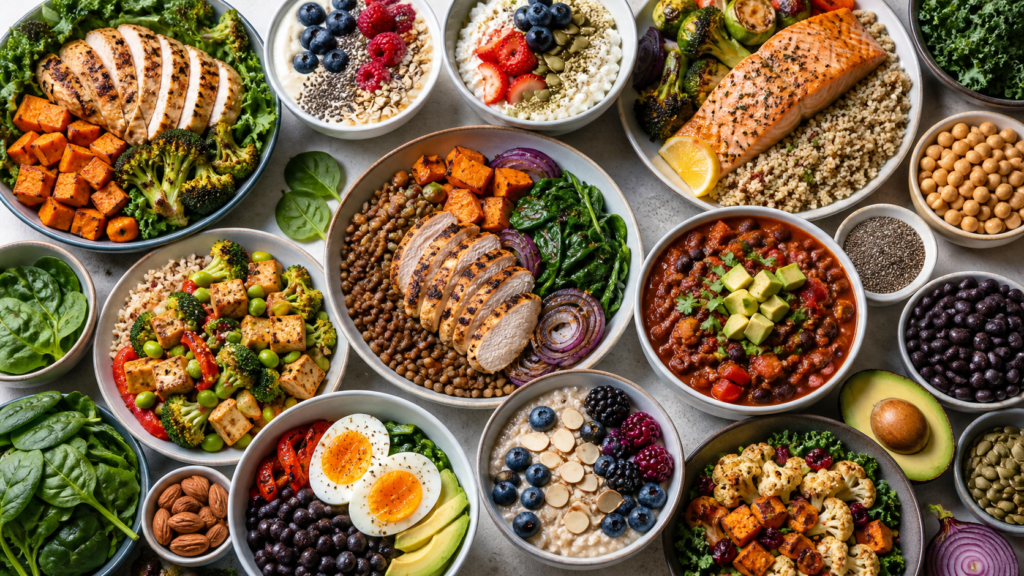 High Protein High Fiber Meals